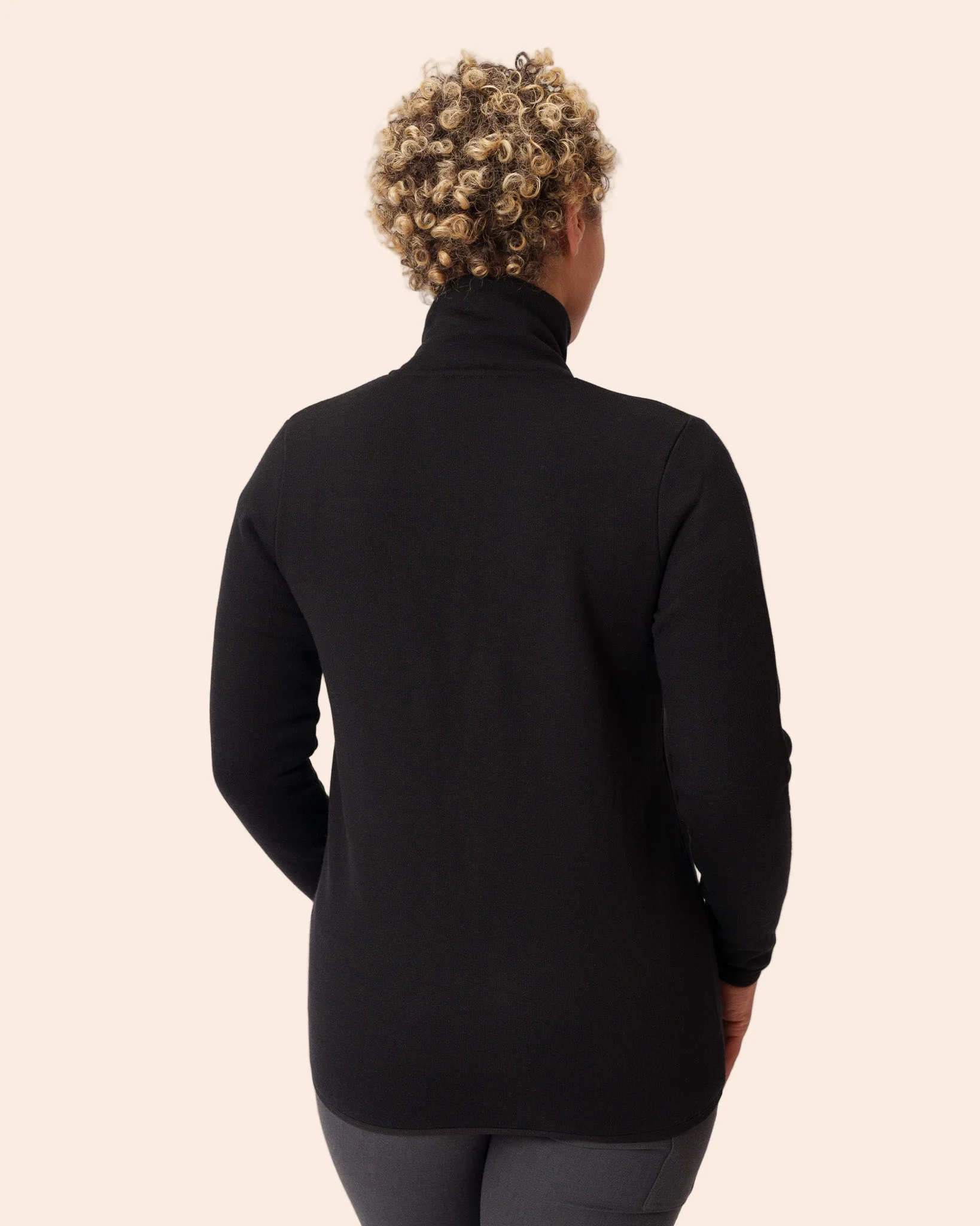 Merino Fleece Crew Zip - Image 13