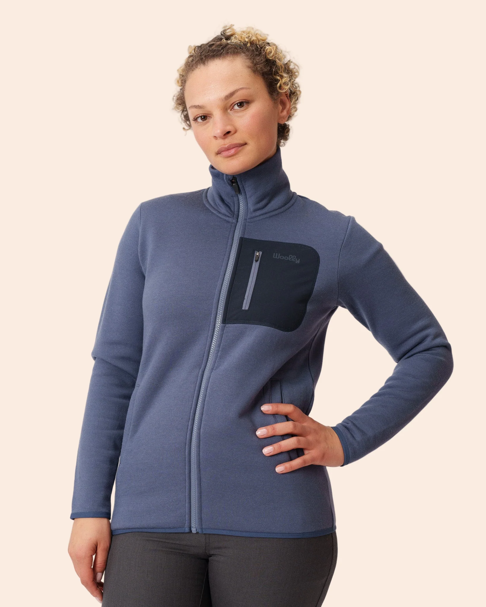 Merino Fleece Crew Zip - Image 16