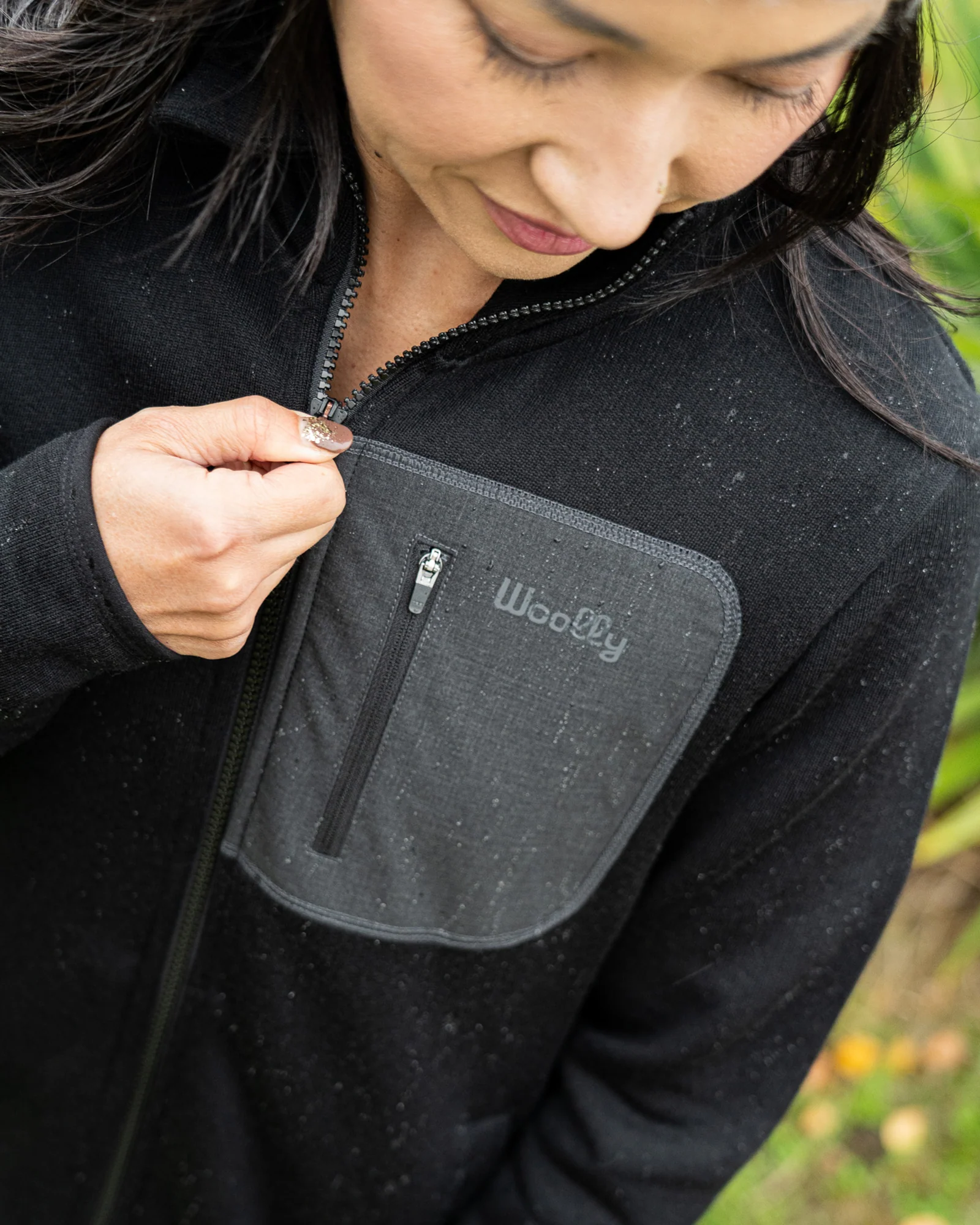 Merino Fleece Crew Zip - Image 5