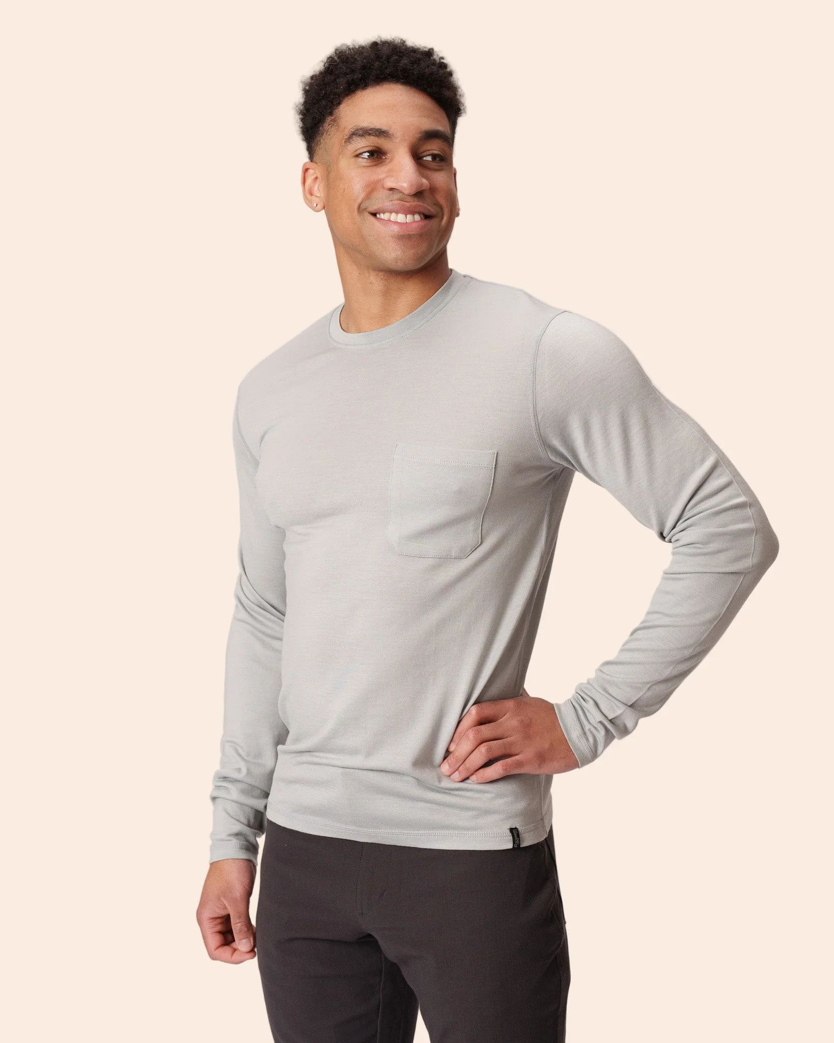 Long Sleeve Pocket Crew - Image 12