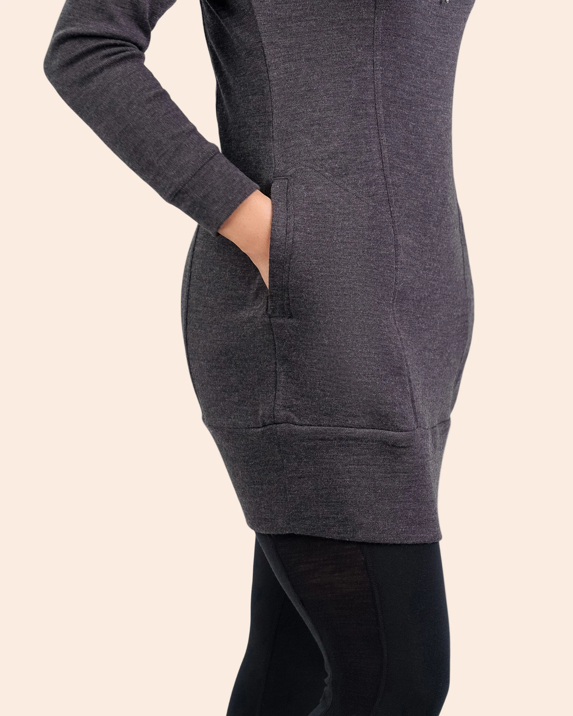 Pro-Knit Hoodie Dress - Image 6