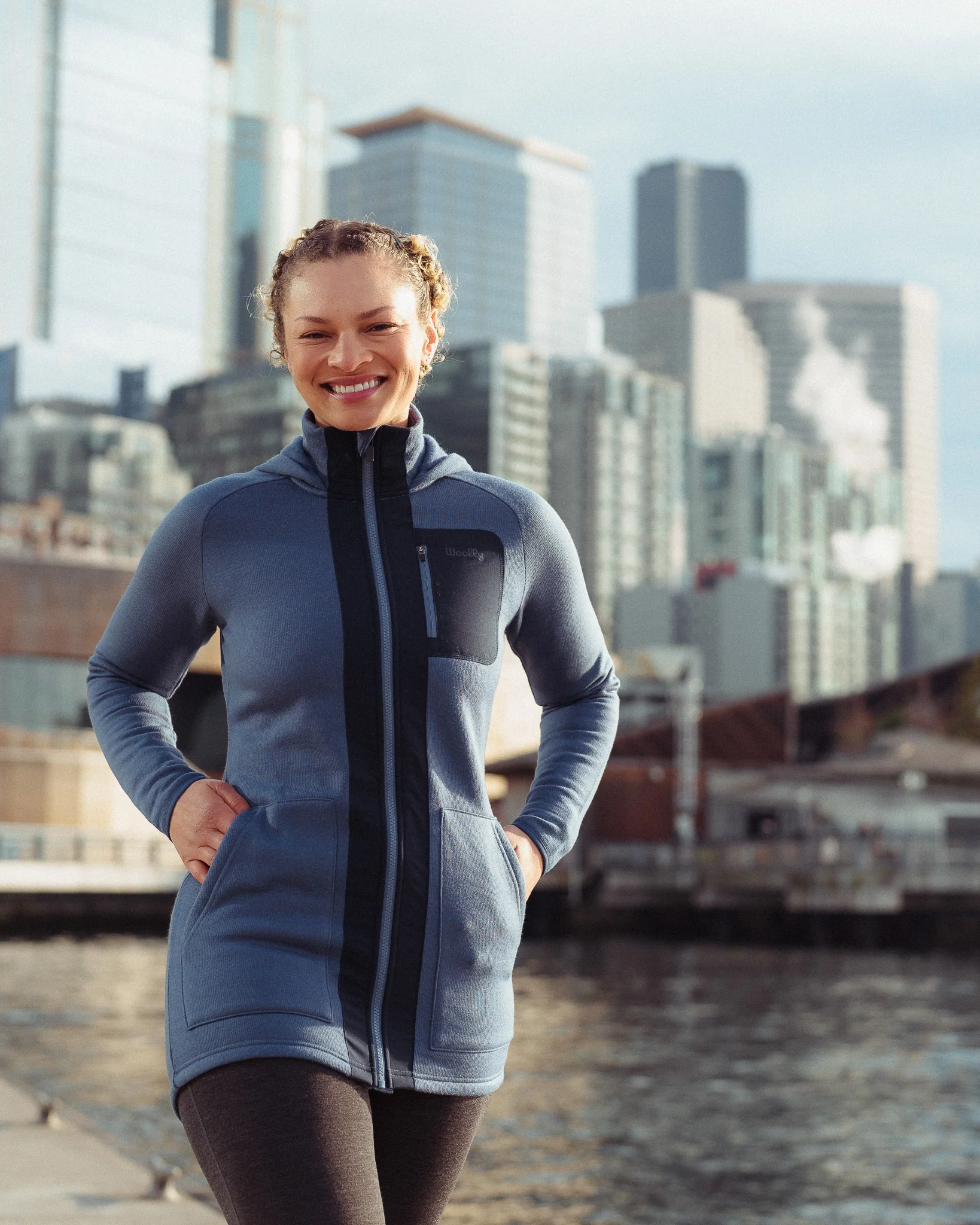 Merino Fleece Long Zip Hoodie - Image 12