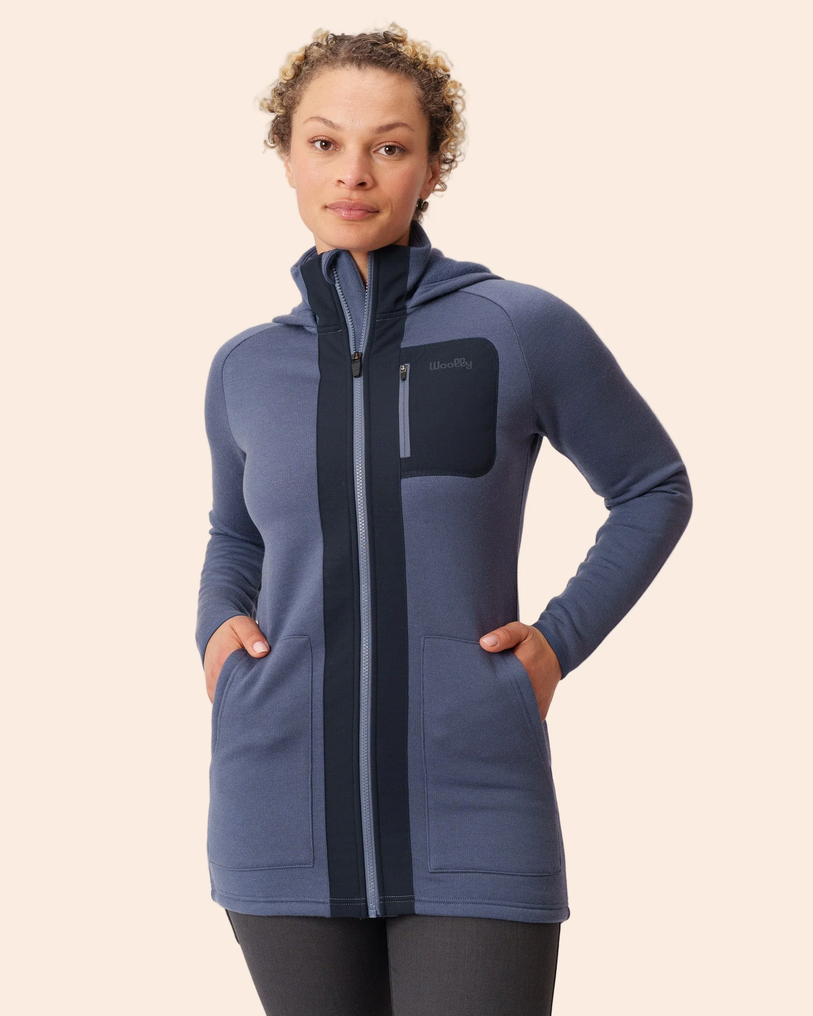 Merino Fleece Long Zip Hoodie - Image 14