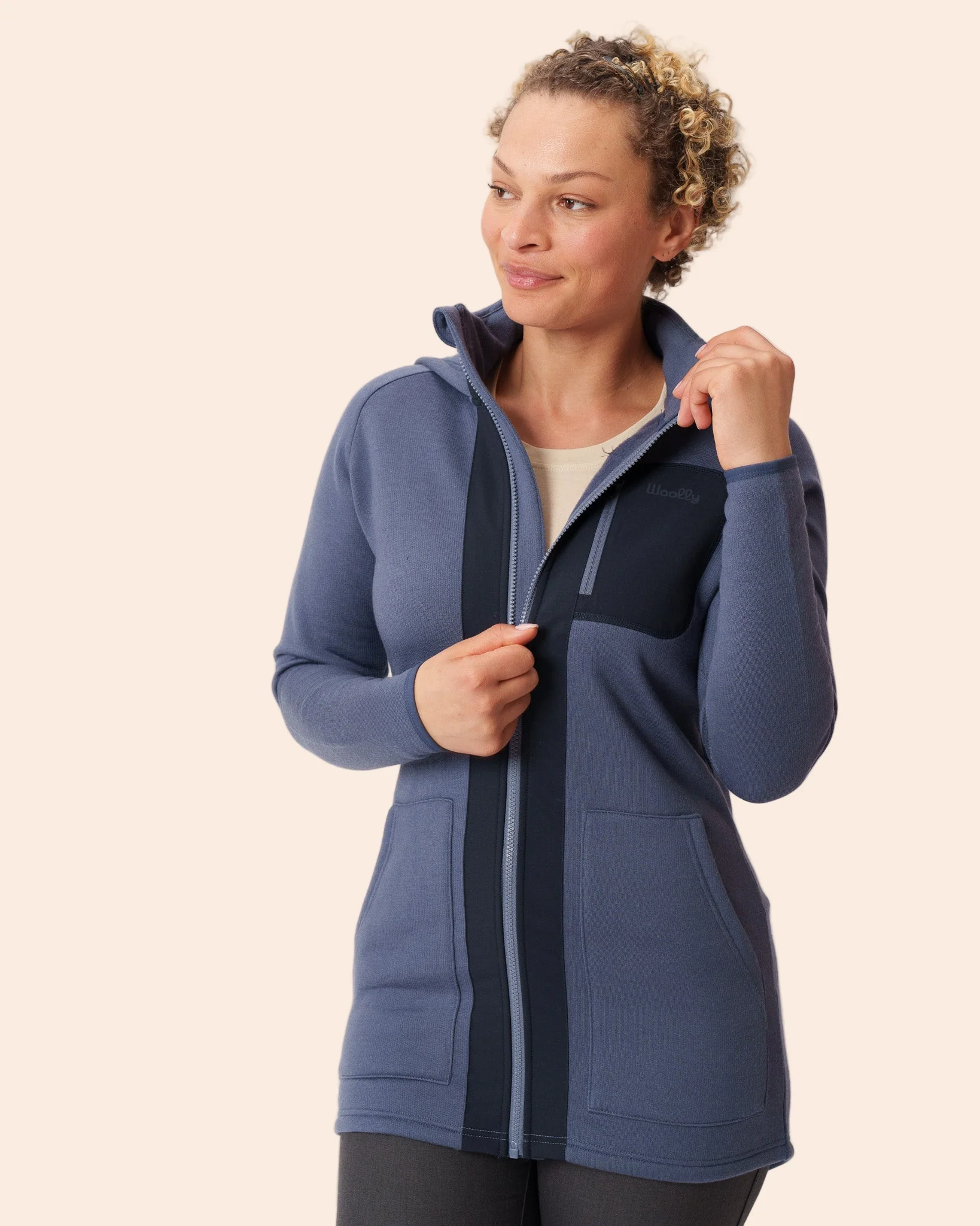 Merino Fleece Long Zip Hoodie - Image 17