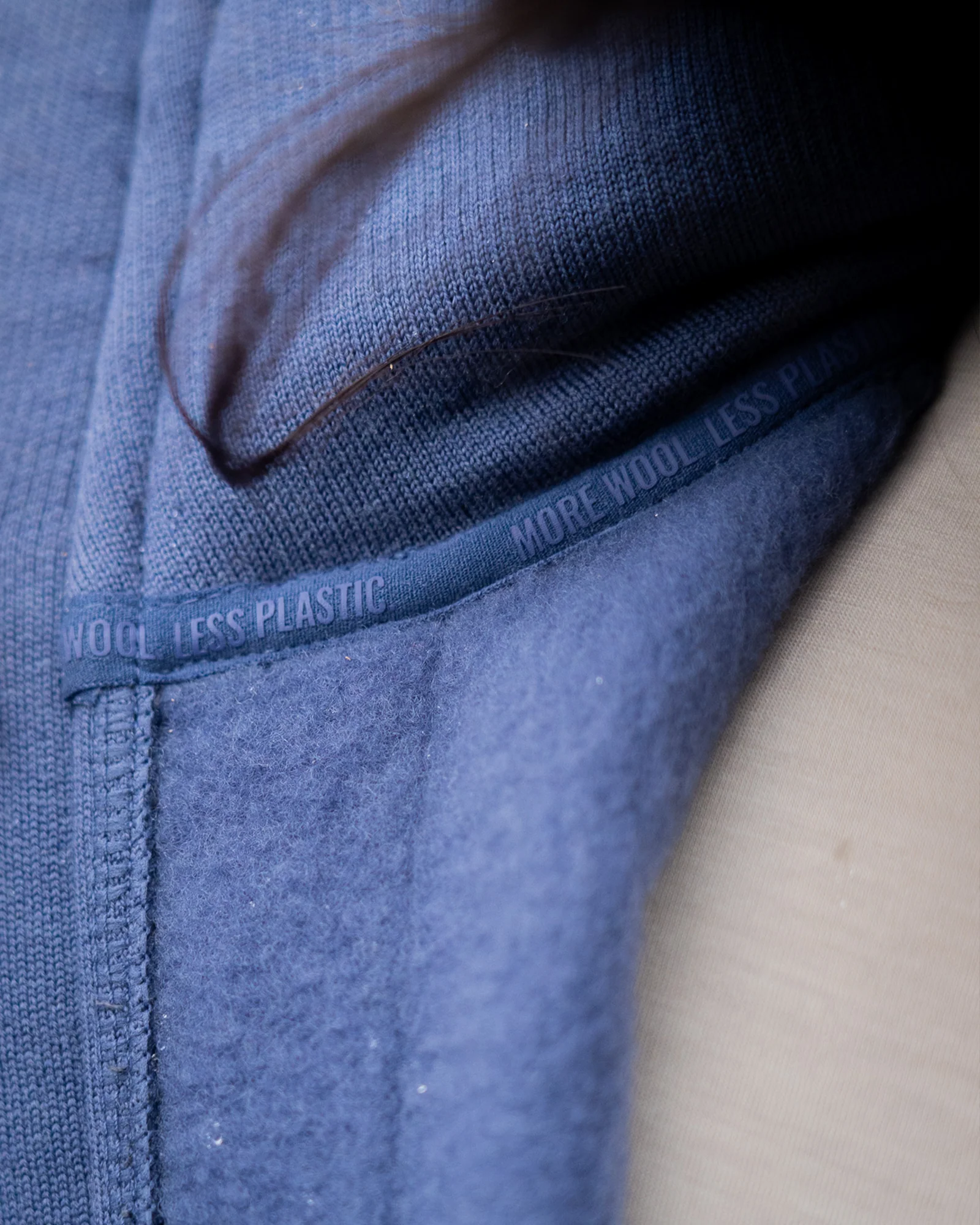 Merino Fleece Long Zip Hoodie - Image 3