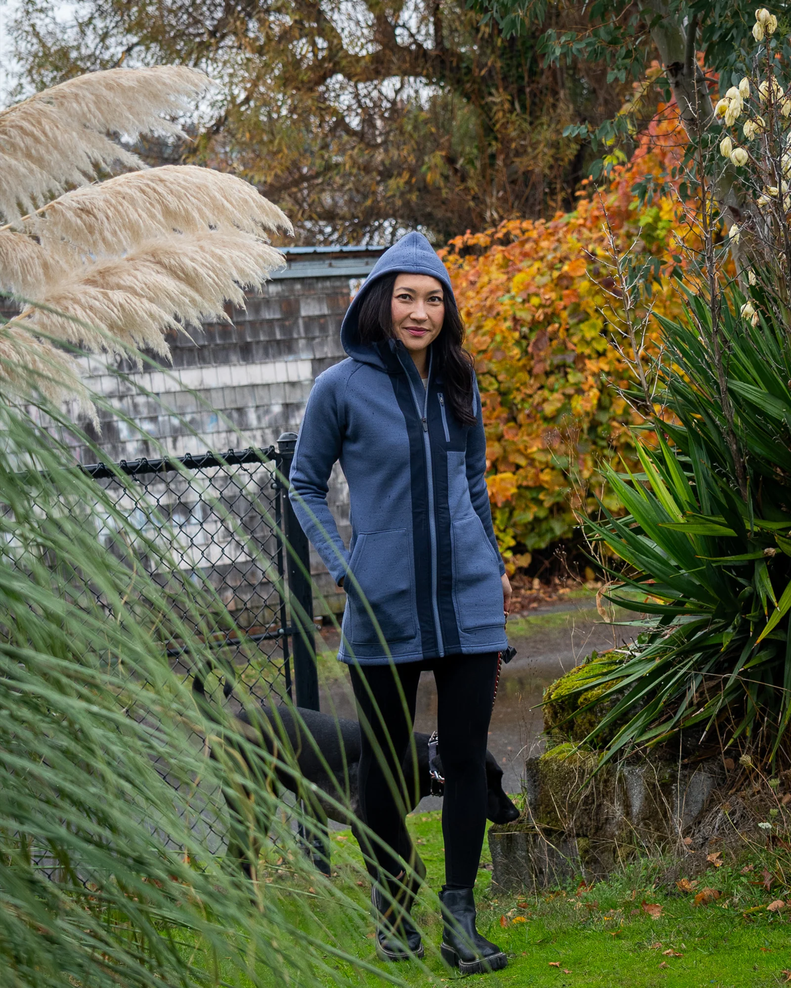 Merino Fleece Long Zip Hoodie - Image 4