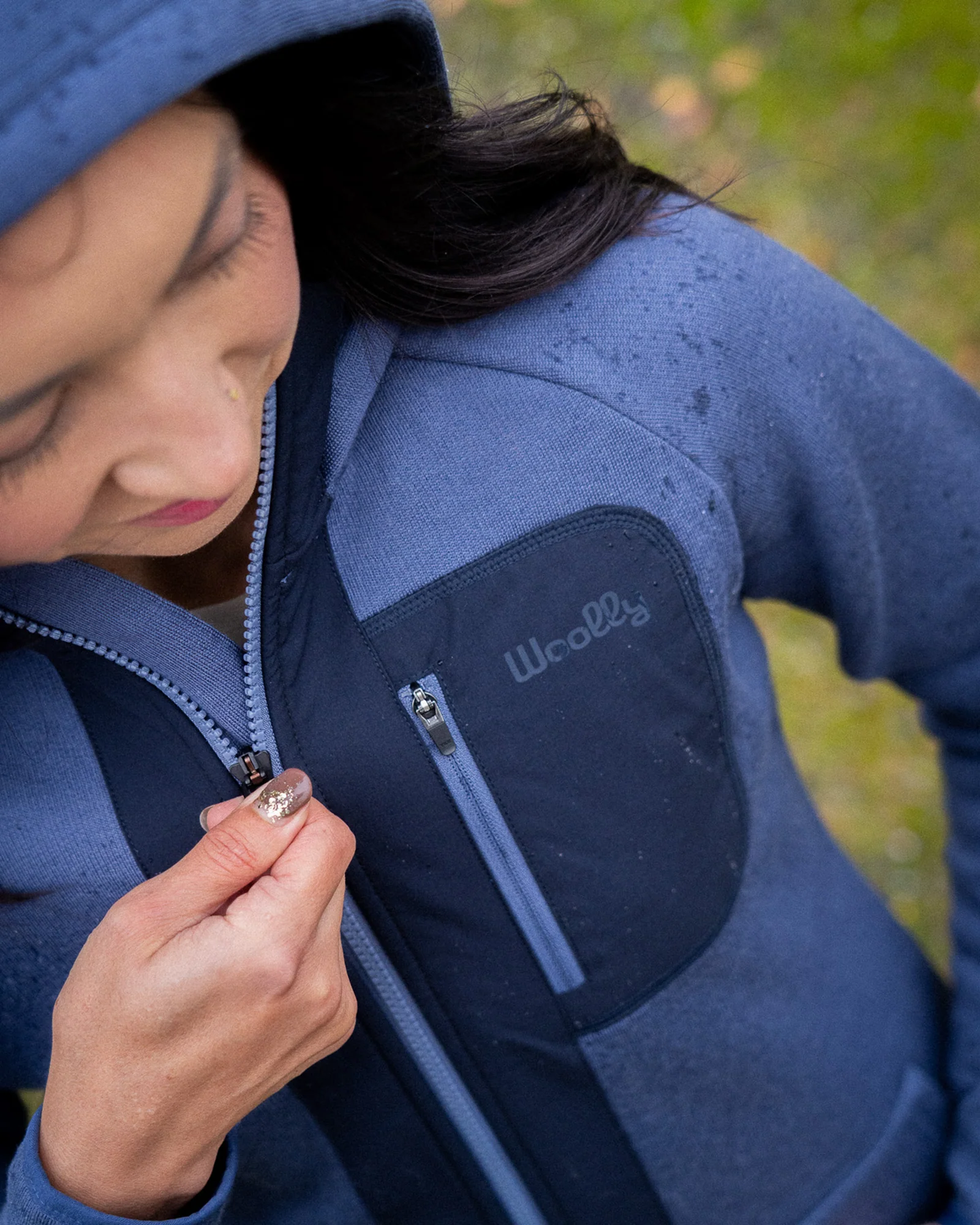 Merino Fleece Long Zip Hoodie - Image 9